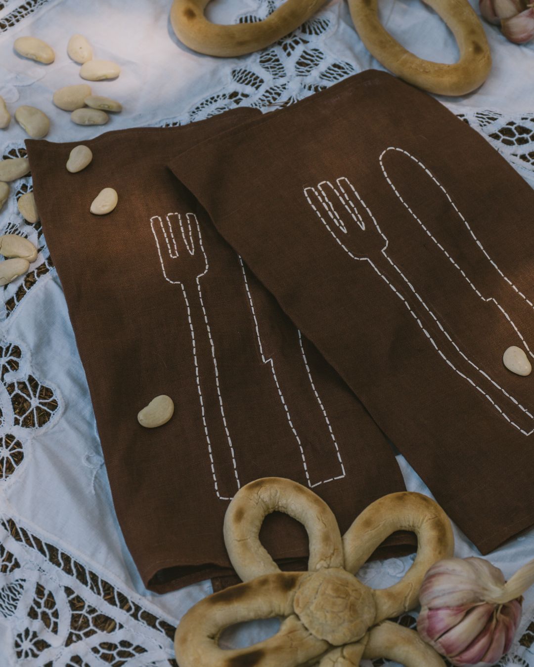Napkin knife and fork